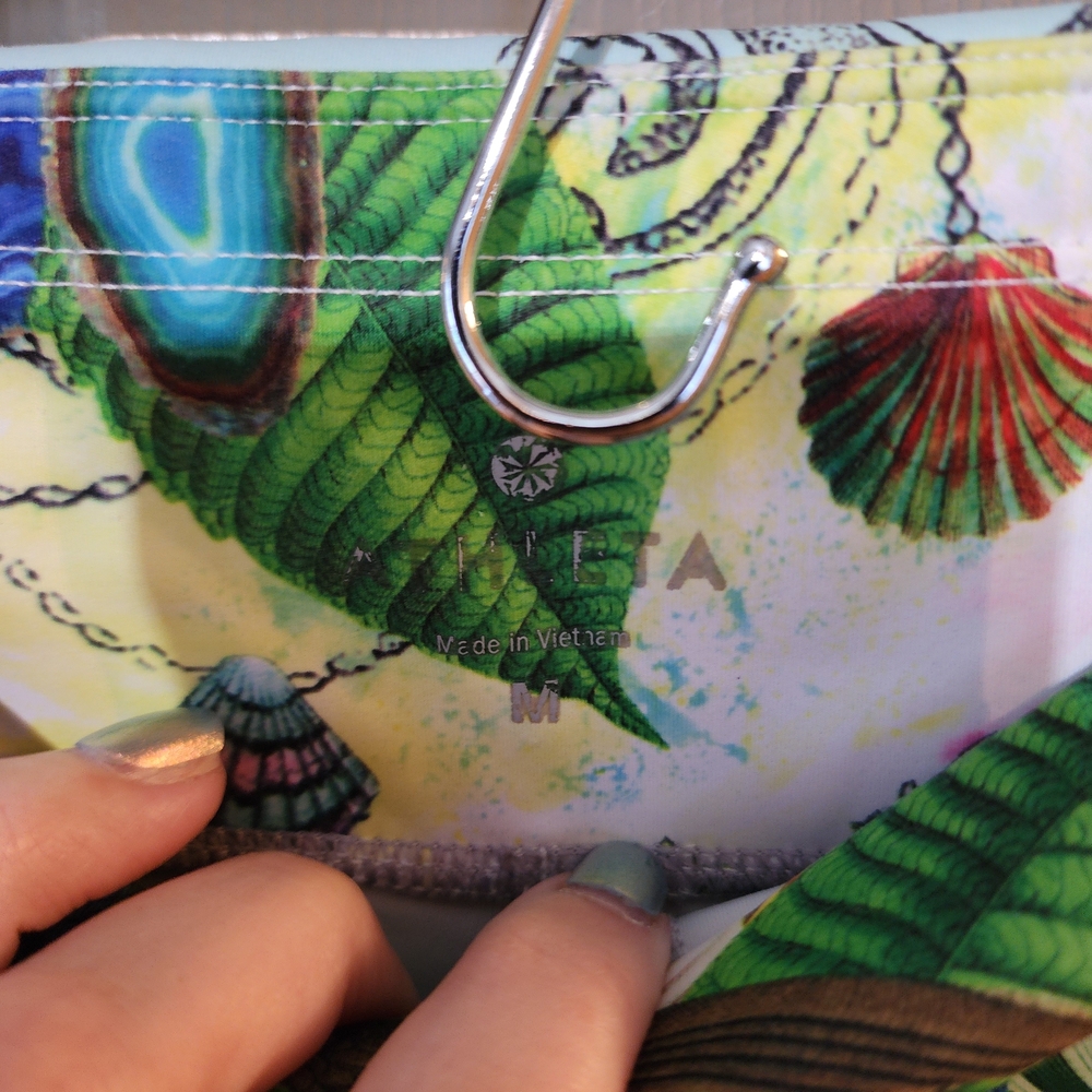 Athleta Tropical Sonar Floral Print Leggings - Picture 4 of 4